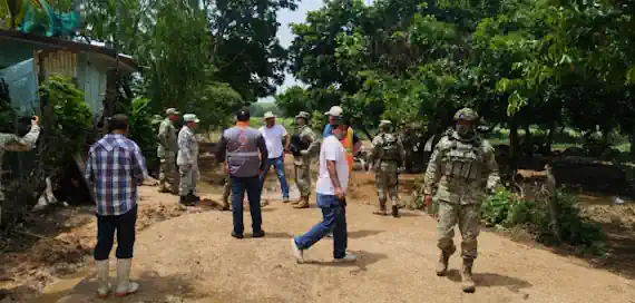 Coordina PC estrategias de recuperación para comunidades de Isla afectadas por lluvias