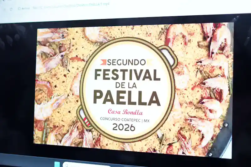 Todo listo para el 2.º Festival de la Paella Coatepec 2026