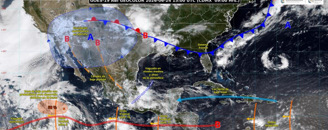 Lluvias este fin de semana en Veracruz: Conagua