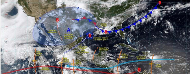 Lluvias intensas este viernes y sábado en Veracruz: Conagua