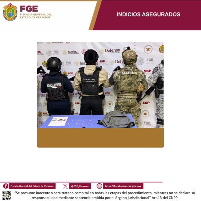 Catean comandancia de la Policía Municipal de Tamiahua; encuentran indicios de marihuana