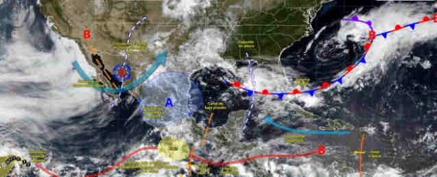 Lluvias intensas este viernes en zonas montañosas de Veracruz: Conagua