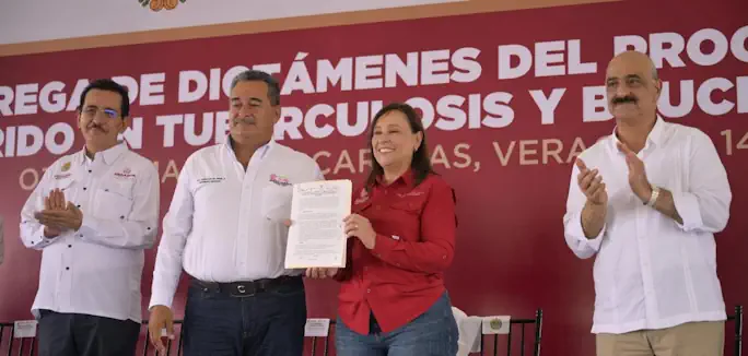 Con barrido sanitario, certificada la competitividad de la ganadería veracruzana: Gobernadora
