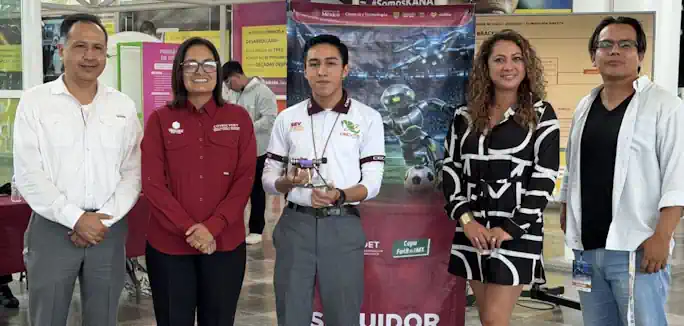 Estudiante del CECyTEV representará a Veracruz en el Nacional de Mecatrónica