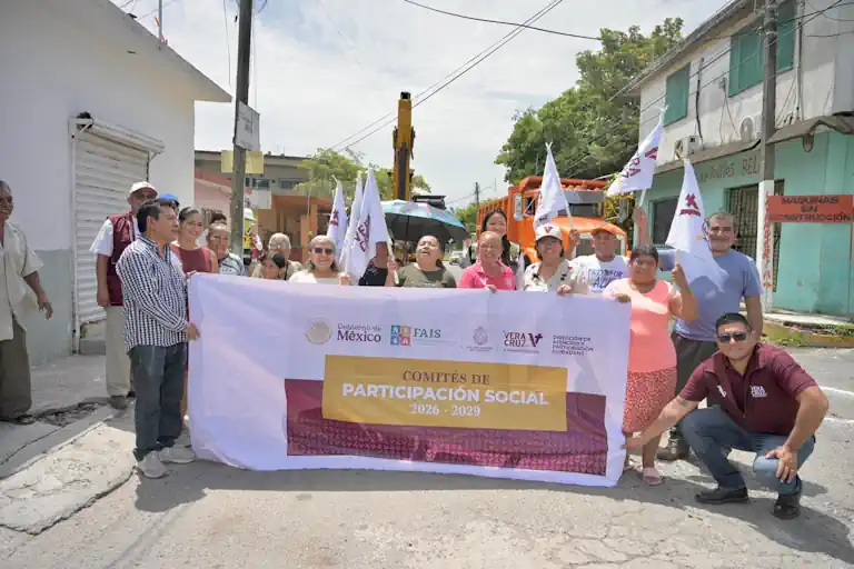 Inicia Rosa María obra integral para transformar la colonia Progreso