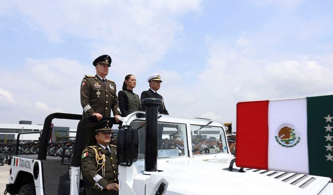 La Guardia Nacional está haciendo historia; con su compromiso los homicidios dolosos se han reducido en 46%: Presidenta en el 7° aniversario