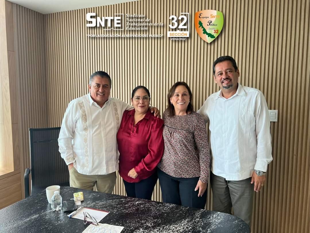  Atenderá Gobierno de Veracruz peticiones de la Sección 32 del SNTE: Rocío Nahle.