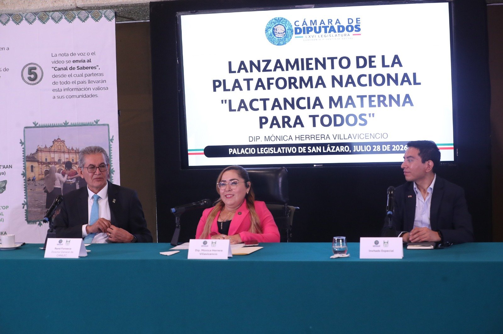 Presenta Mónica Herrera la Plataforma Nacional “Lactancia materna para todos”