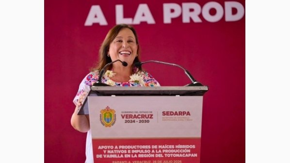 En mi tienen una alidada para sacar adelante el campo de Veracruz: Rocío Nahle