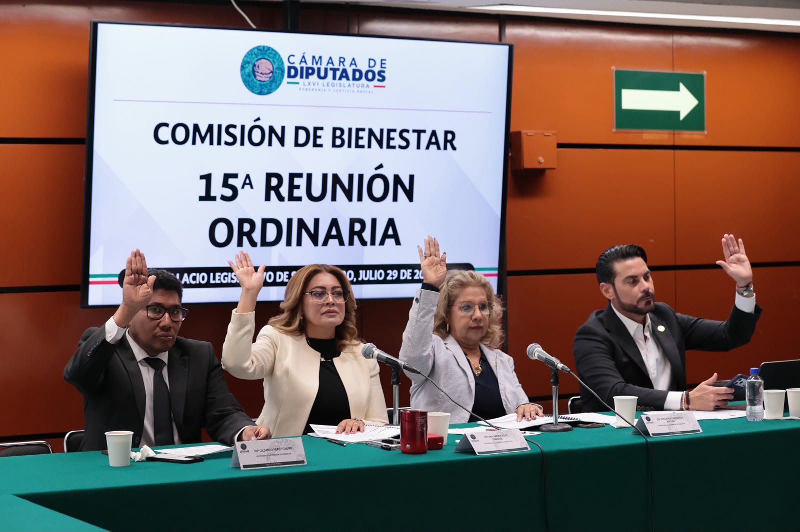 Comisión de Bienestar aprobó dictámenes en sentido negativo sobre canasta básica y programas sociales para personas con TEA