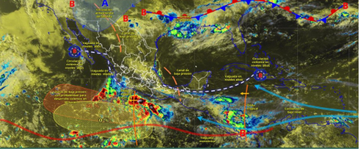 Nueva Onda Tropical llegará al sur de Veracruz este jueves: Conagua