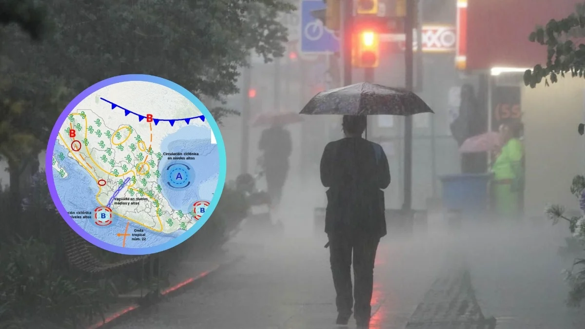 Se adelanta temporada de frentes fríos: el primero afectará con lluvias y granizo en estos estados
