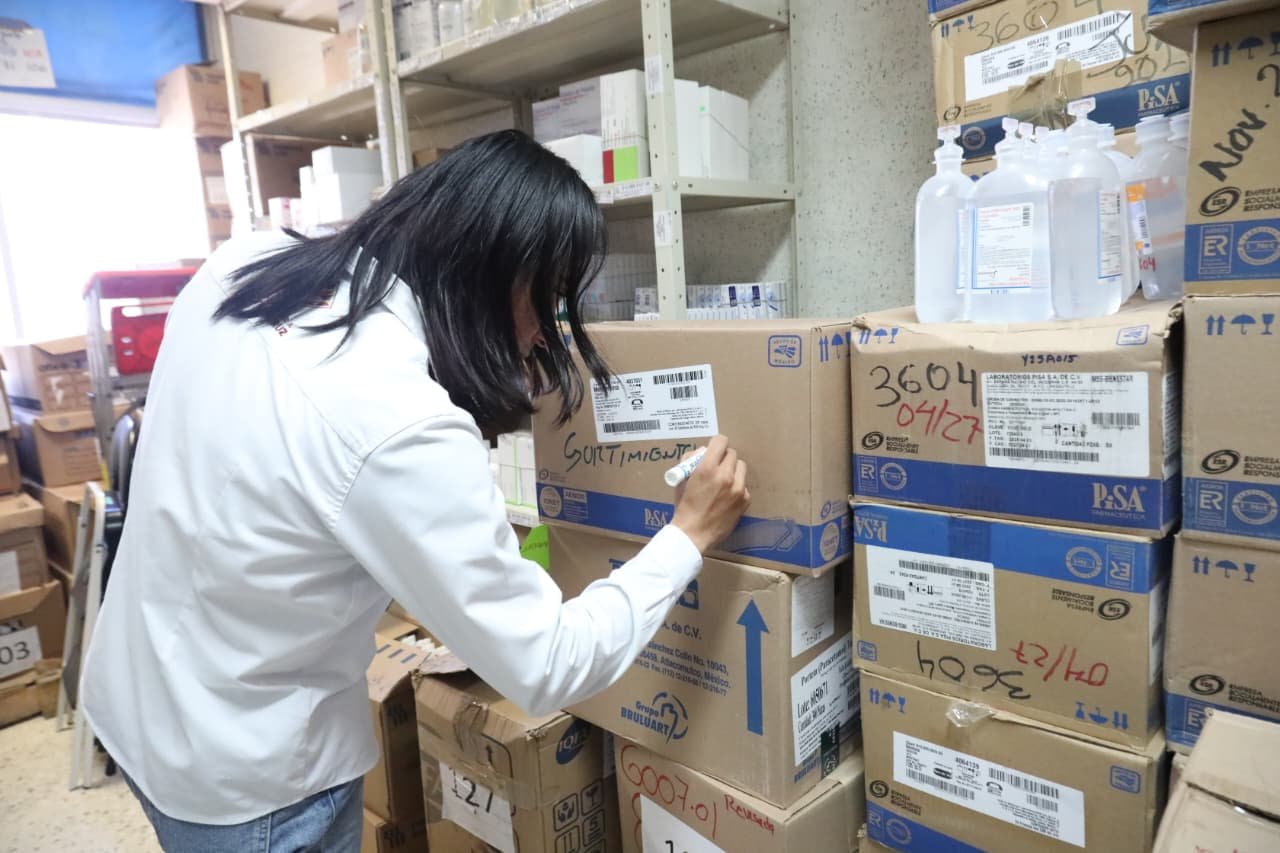 Gobierno del Estado mantiene el suministro de medicamentos en unidades médicas