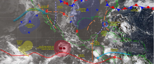 Onda Tropical 40 llega este lunes a Veracruz: Conagua