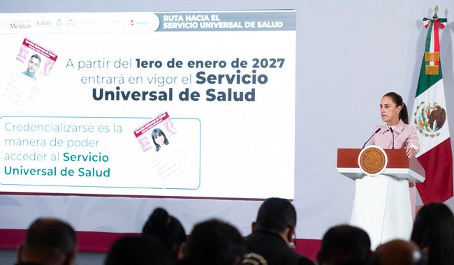 En enero inicia apertura de 12 mil 750 consultorios del Servicio Universal de Salud; disminuirán saturación en Centros de Salud: presidenta